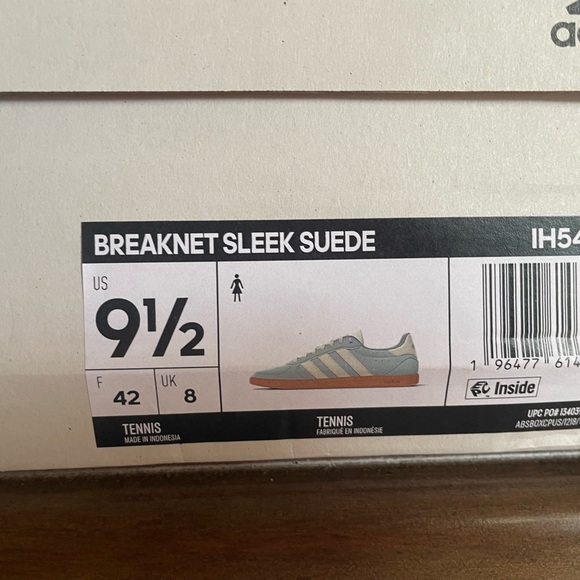 Adidas Breaknet Suede Size 9.5 - Picture 2 of 4